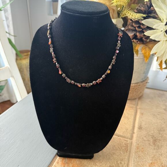 Sorrelli Crystal Brass Tone Necklace - Picture 4 of 11